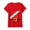 Nutcracker Costume Funny Christmas Nutcracker Costume V-Neck T-Shirt