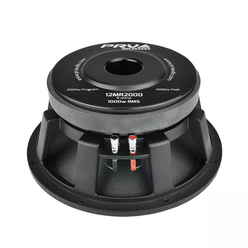 PRV Audio 1x PRV Audio 12MR2000 Midrange Car Audio 12"