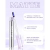 Erinde Tinte labial peel-off, brillo Labial Líquido Mate Nude, #4