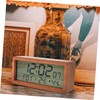 iplusmile Electronic Clock with Temperature and Humidity Display Simple Multifunctional