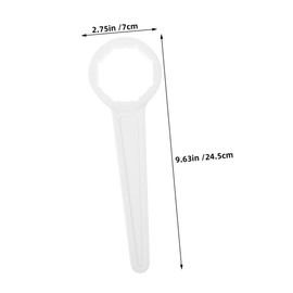 ABOOFAN 2pcs Adjustable Strap Wrench for Water Filters and Plastic Barrels Heavy Duty Wrench for Home and Rv Water Filtration Systems User Friendly Design Versatile Tool for Easy