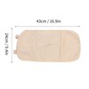 2pcs Castor Oil Stomach Pack Reusable Zipper Pocket Less Mess