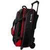 Pyramid Prime Triple Roller Bowling Bag (Black/Red)
