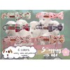 Elegant little tail Dog Collar with Bow, Comfotable Dog Bowtie,