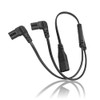 IEC 320 C8 to Dual C7 Y Splitter Power Cable,