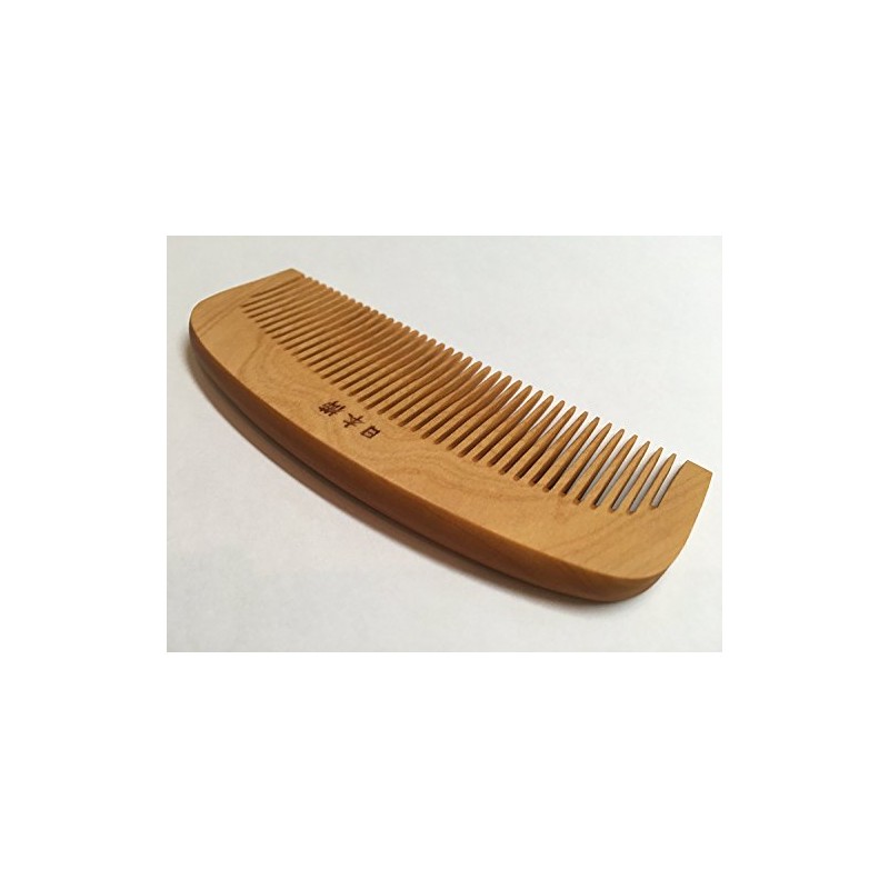English Madder Dyes Pains, "黄楊 Comb" 梳ki Comb 3.5 Dimension 椿油