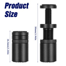 Teaaha Graphics Card Support Height Adjustable Graphics Card Holder Black Gpu Holder 25.5-50 mm Small Graphics Card Holder Graphics Card Base