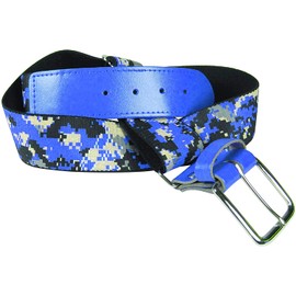 TCK Digital Camo Baseball/Softball Belt (Royal, Adult)