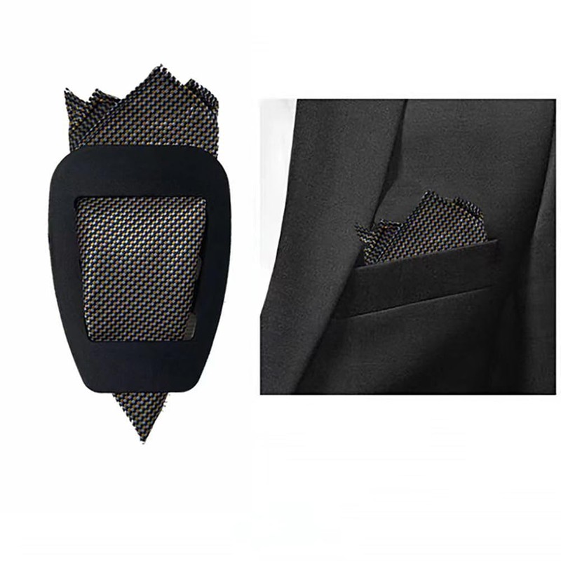 Lovacely Pocket Square Holder for Men, Best Accessories for Tuxedos,