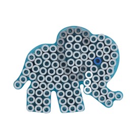 HAMA - Transparent elephant plate - for iron-on beads size maxi - creative from 3 years, 8230