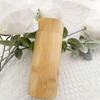 Small Bamboo Urn Handmade Round Small Keepsake Urn with Black