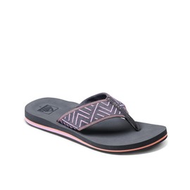 Reef Women's Spring Woven Flip-Flop, Shadow, 9
