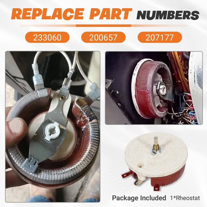 Dilomber 14 Ohm 150 W Rheostat 233060 207177 Fit for