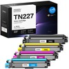 TN227 TN-227 Toner Cartridge [with CHIP] Replacement for Brother TN