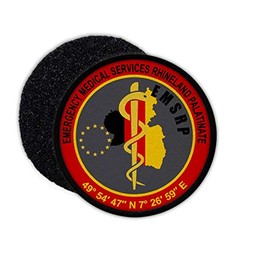 Copytec EMSRP Emergency Service Rhineland Palatinate Paramedic Nurse Patch #32764