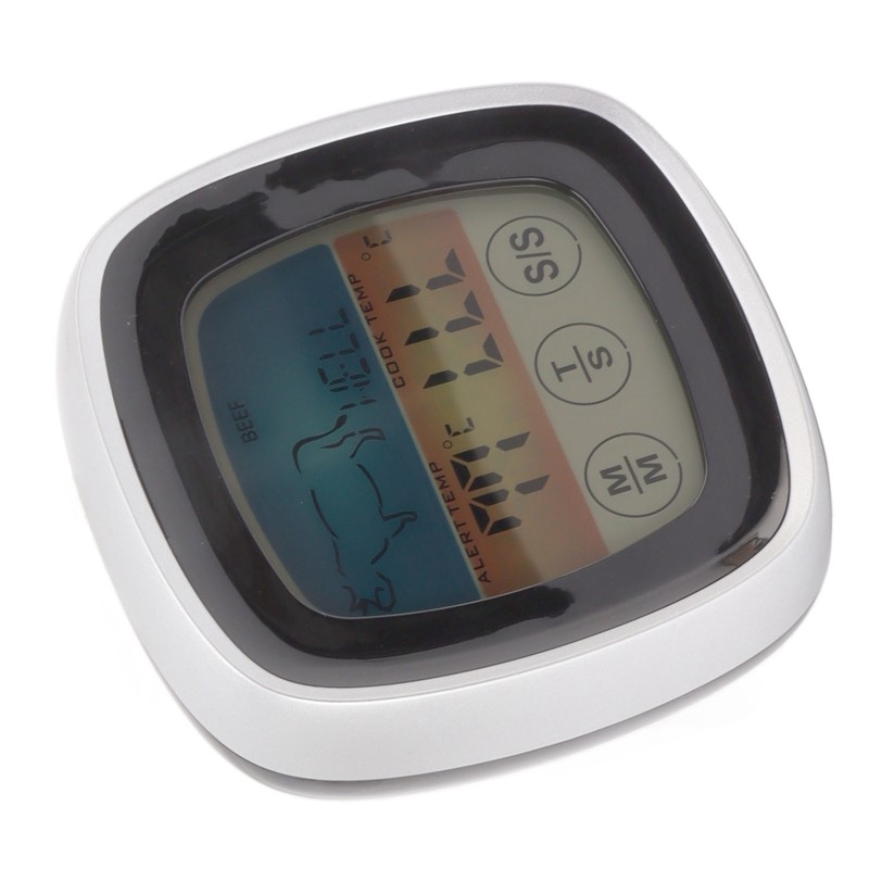 Food Touch Thermometer Kitchen Digital Display Timer Thermometer Field Barbecue