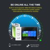 LWOHSI Wireless Home Alarm System with LCD Touch Screen,Smart Home