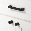 khtumeware 10 Pack 5 Inch(128mm) Kitchen Cabinet Handles,Matte Black Cabinet