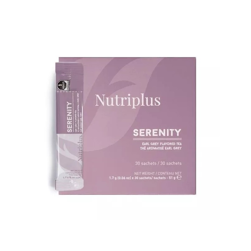 Nutriplus Serenity Earl Grey Flavored Instant Tea -No Caffeine Unsweetened