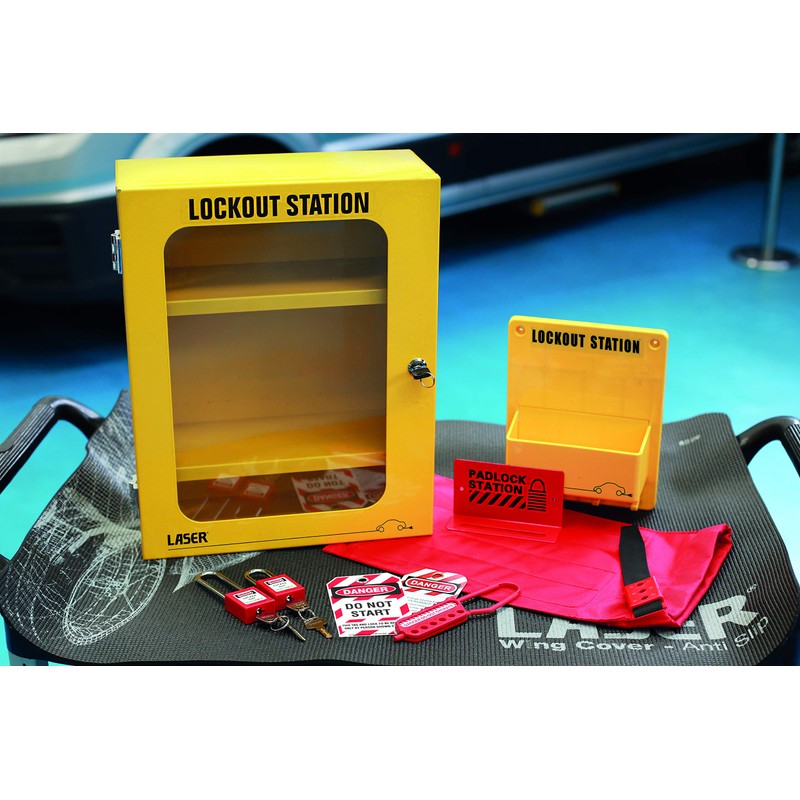 Laser 7943 Long Shackle Safety Lockout Padlock