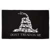 Flags Importer New 3’x5’ Polyester Gadsden Black Don't Tread On