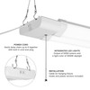 Maxxima 2 ft. Utility LED Adjustable Shop Light Fixture -