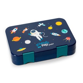 schmatzfatz Junior Lunch Box for Children with Compartments, Colourful, Divided & Leak-Proof, BPA-Free Lunch Box Children for Nursery, Bento Box, Safe Lunch Box
