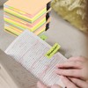 AOKWAWALIY 3 Piece Sticky Notepad Ring, Mini Notebook, Mini Notebook,