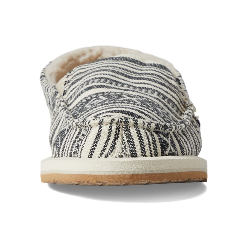 Sanuk Donna Blanket Chill Natural/Black 6 B (M)