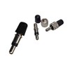 all-around24 Dunlop Valve Set Adaptor Bicycle Valve + Nuts +