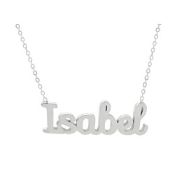 Damen-Halskette mit Namen, Edelstahl, mit Original-Geschenkbox, personalisierter Schmuck für Freunde, Brautpaar Only Faith, standard, Edelstahl, Nicht zutreffend.