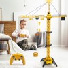 Mini Tudou 50.4 inch Tall 2.4GHz Remote Control Tower Crane,6