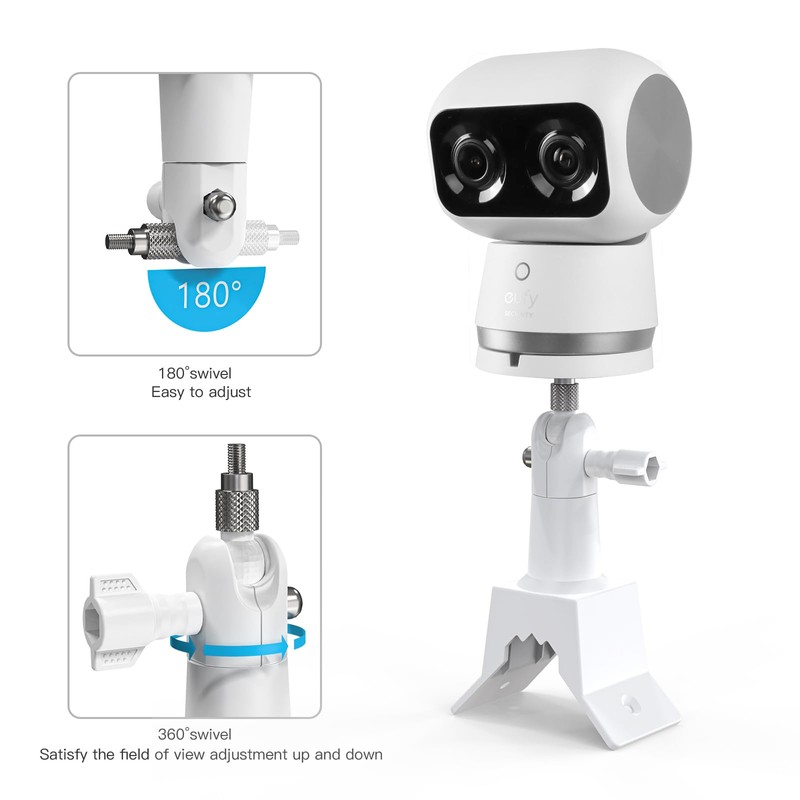 HOLACA wall mount corner bracket for Eufy Security Indoor Cam