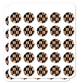 Chess Board Pieces Pattern Planner Calendar Scrapbooking Crafting Stickers