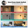 OPAXIS 2-Pack Front Porch Lights Outdoor Wall Mount Sconce with