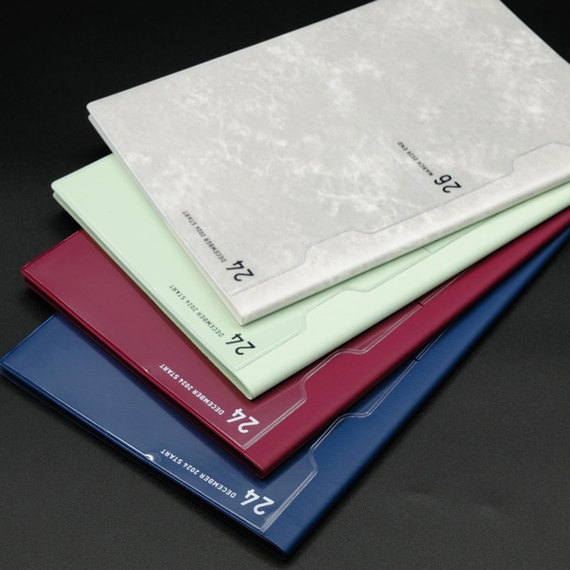 Laconic LAMD87-160WI Notebook, 2025, A5, Monthly Pocket, Wine (Begins December