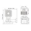WiFi Action Camera 1080P IP68 Waterproof 256G Expand Portable Small