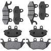 Front and Rear Brake Pads for Kawasaki Mule Pro FXT