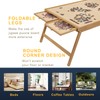 TEAKMAMA 1500 Piece Wooden Jigsaw Folding Puzzle Board, Puzzle Table