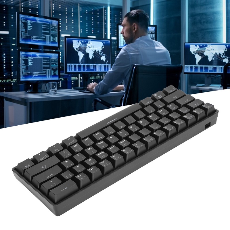 Gaming Keyboard K28 Portable Keypads Wireless Wired DualMode for PC