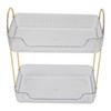 Double Layer Makeup Stand Modern Light Luxury 2 Tier Makeup