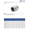 Set of 4 16 mm Linear LME16UU