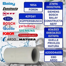 Washing Machine Drain Hose Adapter Diameter 19-21 mm for Drain Hose Washing Machine and Dishwasher MONTERAL