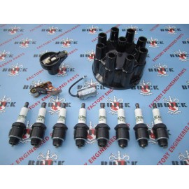 CARS 1953 1954 1955 1956 Buick V-8 Ignition Tune-Up Kit with Delco Spark Plugs