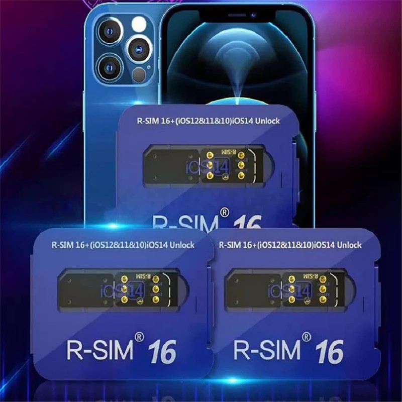 BOROCO R-SIM16 Nano Unlock RSIM Card for iPh12/11 Pro Max/XR/XS/8/7