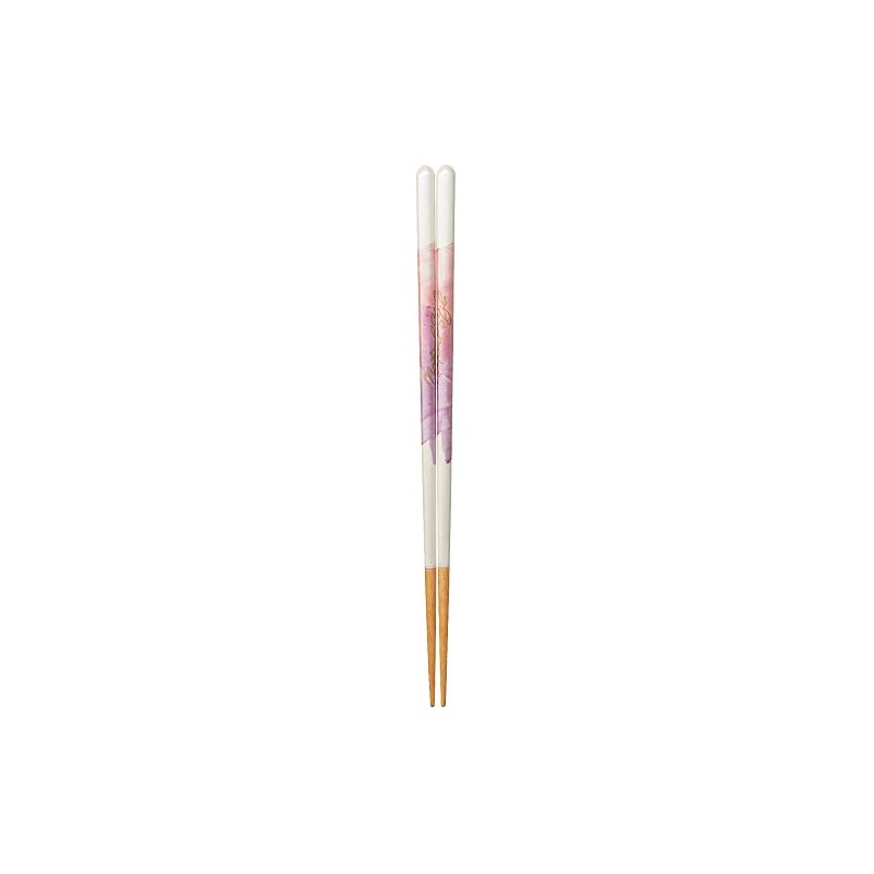 Ishida Dishwasher Chopsticks Natural Style, Pink, 9.1 inches (23 cm),