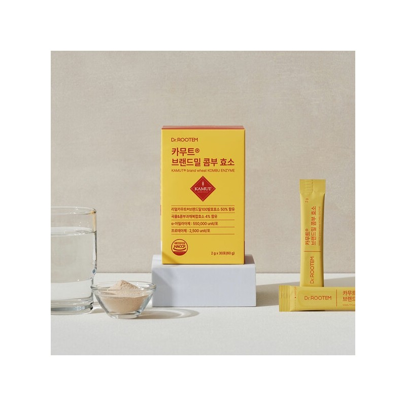 Dr. Lutem Kamut Brand Mill Kombu Enzyme 5-Month Supply /