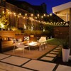 Larkvue 100FT Outdoor String Lights, LED Patio Lights with 42