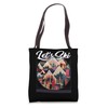 Let's Ski Skiing Memories Mountains Chalet Pine Patch Snowbo Tote