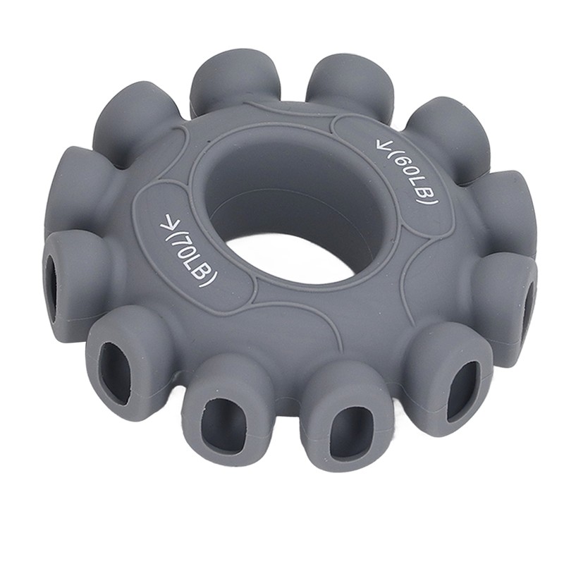 Grip Strength Ring Trainer Hand Silicone Finger Strengthener for Forearm